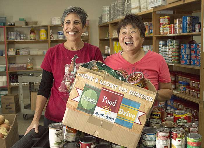 A.M. Sun Solar Donates 106 lbs of Canned Goods to Loaves and Fishes in Atascadero