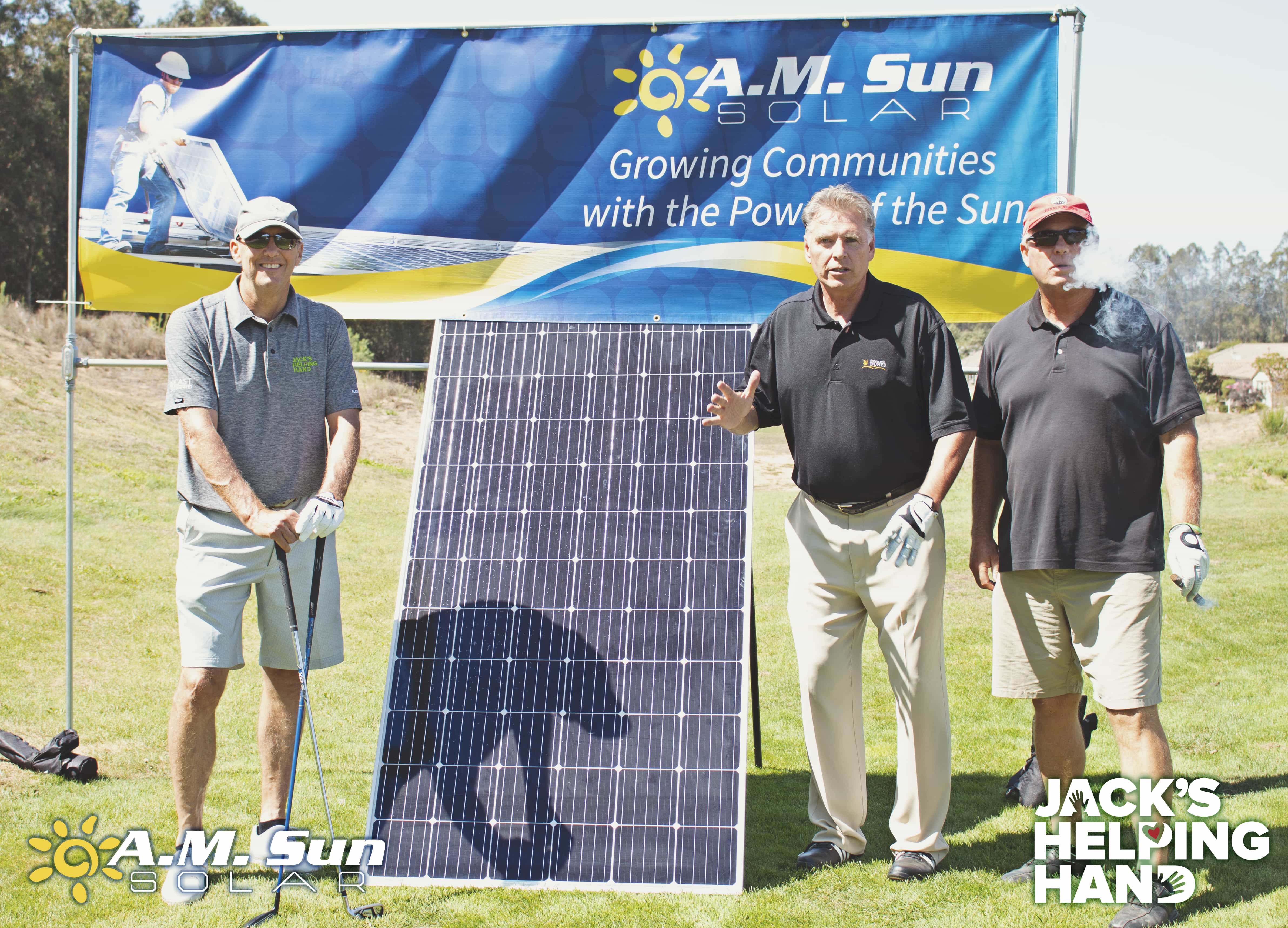 Jack's Helping Hand Golf Tournament - A.M. Sun Solar