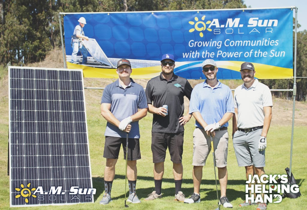 Jack's Helping Hand Golf Tournament - A.M. Sun Solar